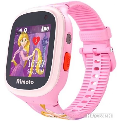 Умные часы Кнопка жизни Aimoto Disney Принцесса Рапунцель в интернет-магазине НА'СВЯЗИ
