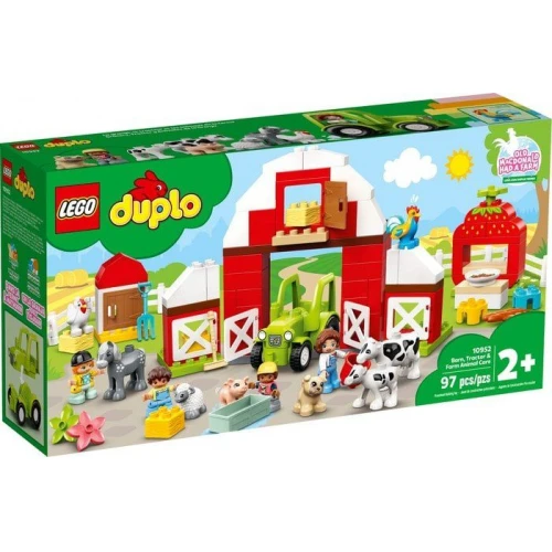 Конструктор LEGO Duplo 10952 Фермерский трактор, домик и животные