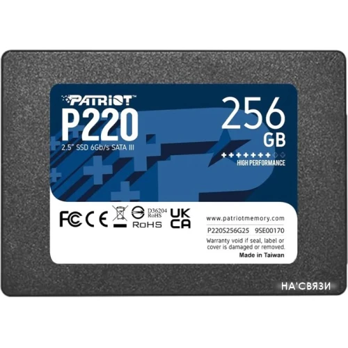 SSD Patriot P220 256GB P220S256G25