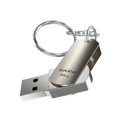 USB Flash Maxvi MR 64GB (серебристый)