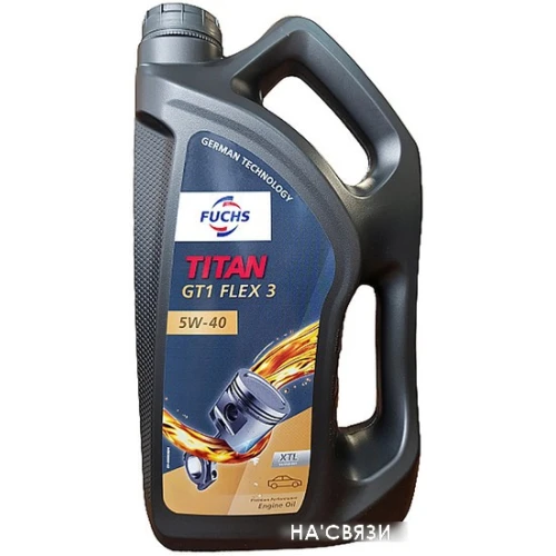 Моторное масло Fuchs Titan GT1 Flex 3 5W-40 5л