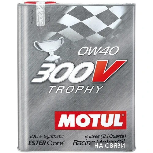 Моторное масло Motul 300V Trophy 0W-40 2л