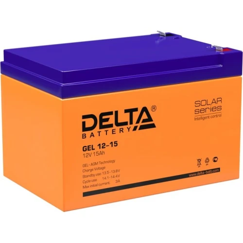 Аккумулятор для ИБП Delta GEL 12-15 (12В/15 А·ч)