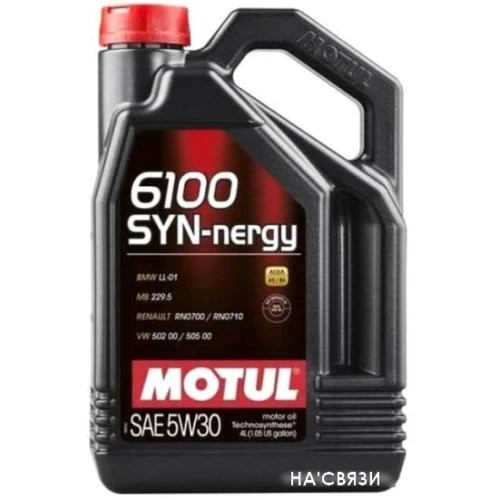 Моторное масло Motul 6100 Syn-nergy 5W-30 4л