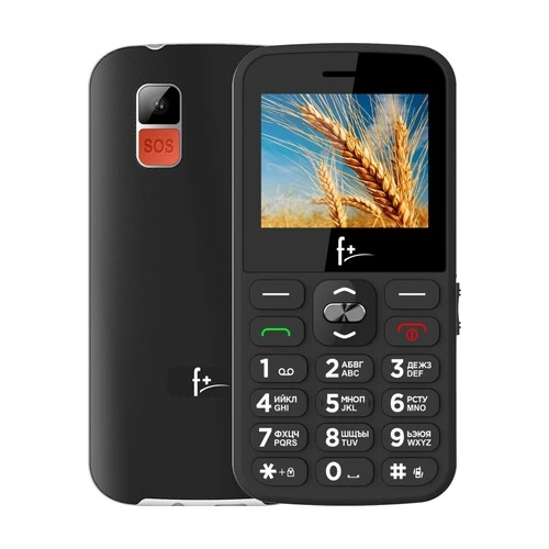 Кнопочный телефон F+ Ezzy 5 (черный) в интернет-магазине НА'СВЯЗИ