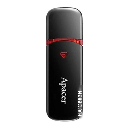 USB Flash Apacer AH333 Black 64GB (AP64GAH333B-1)