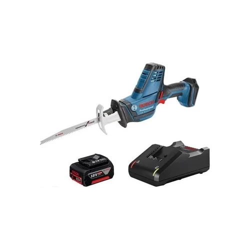 Сабельная пила Bosch GSA 18 V-LI C Professional 0615990M3Y (с 1-им АКБ 4 Ah)