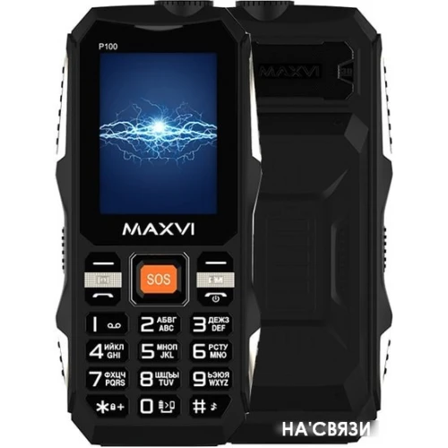 Мобильный телефон Maxvi P100 (черный)