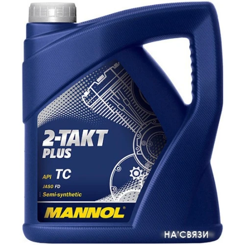 Моторное масло Mannol 2-Takt Plus API TC 4л