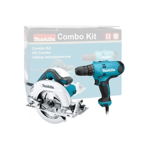 Набор электроинструментов Makita DK0118 (DF0300 + HS7600)