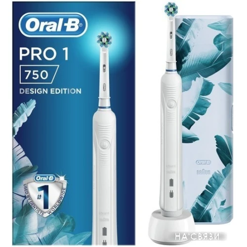 Электрическая зубная щетка Oral-B Pro 1 750 D16.513.1UX в интернет-магазине НА'СВЯЗИ