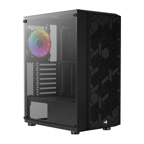 Корпус AeroCool Hive FRGB Hive-G-BK-v3