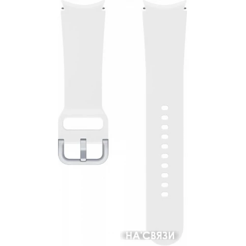Ремешок Samsung Sports для Samsung Galaxy Watch4 (20 мм, M/L, белый)