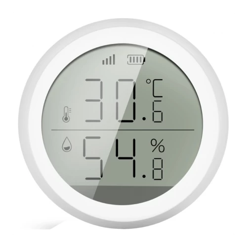 Датчик температуры и влажности воздуха SLS Zigbee, белый