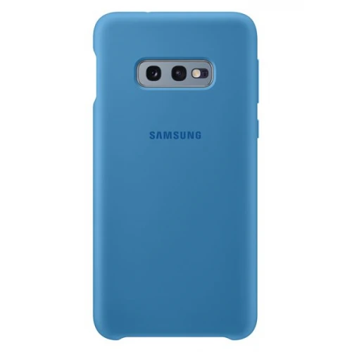 Накладка SAMSUNG Silicone Cover S10e, синий