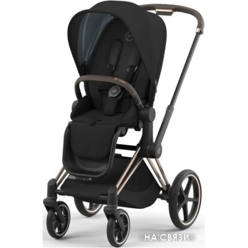 Универсальная коляска Cybex Priam IV (2 в 1, Deep Black)