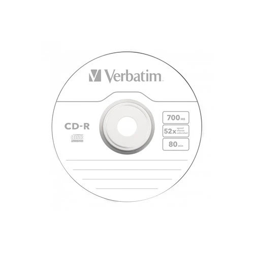 CD-R диск Verbatim 700Mb DL Extra Protection 52x в пленке 50 шт. 043787 в интернет-магазине НА'СВЯЗИ