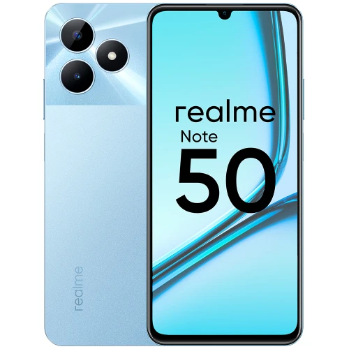 Смартфон Realme Note 50 4GB/128GB (небесный голубой) в интернет-магазине НА'СВЯЗИ