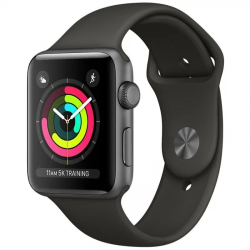 Умные часы Apple Watch Series 3 38 мм (алюминий серый космос/темно-серый) УЦЕНКА