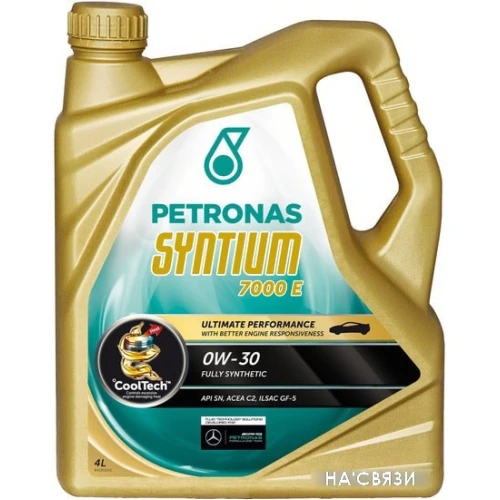 Моторное масло Petronas Syntium 7000 E 0W-30 4л