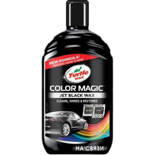 Turtle Wax Полироль Color Magic Jet Black Wax 500 мл 52708