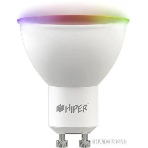 Светодиодная лампа Hiper IoT RGB B1 GU10 5 Вт 2700-6500 К