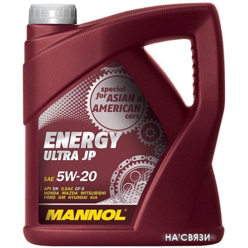 Моторное масло Mannol Energy Ultra JP 5W-20 API SN 4л