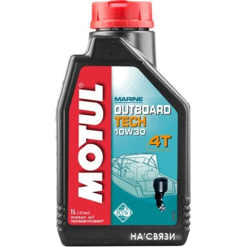 Моторное масло Motul Outboard Tech 10W-30 4T 1л