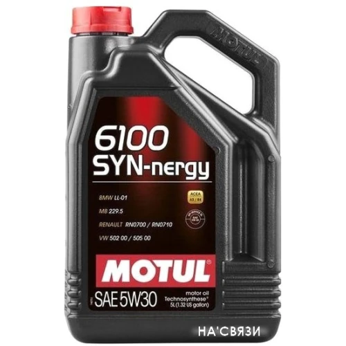 Моторное масло Motul 6100 Syn-nergy 5W-30 5л