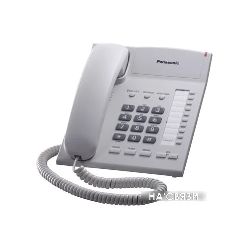 Проводной телефон Panasonic KX-TS2382RUW (белый)