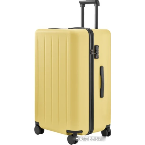 Чемодан-спиннер Ninetygo Danube MAX Luggage 28" (желтый)