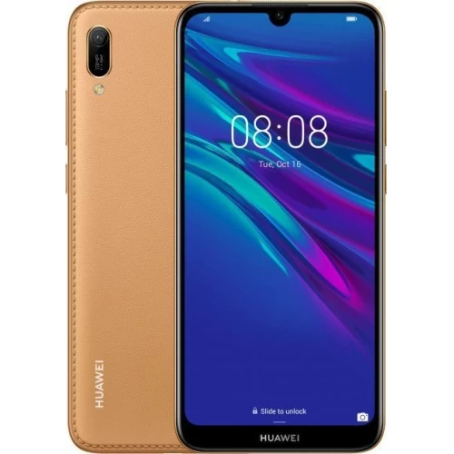 Huawei Y6 2019, коричневый, Б/У.