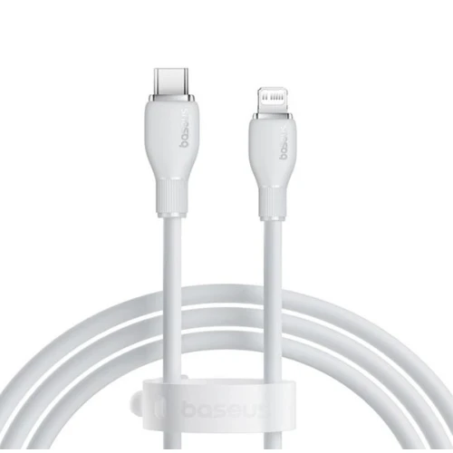 Кабель Baseus Pudding Series Fast Charging Cable 100W USB Type-C - USB Type-C (1.2 м, белый)