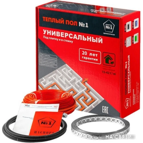 Нагревательный кабель Теплый пол №1 СТСП-75