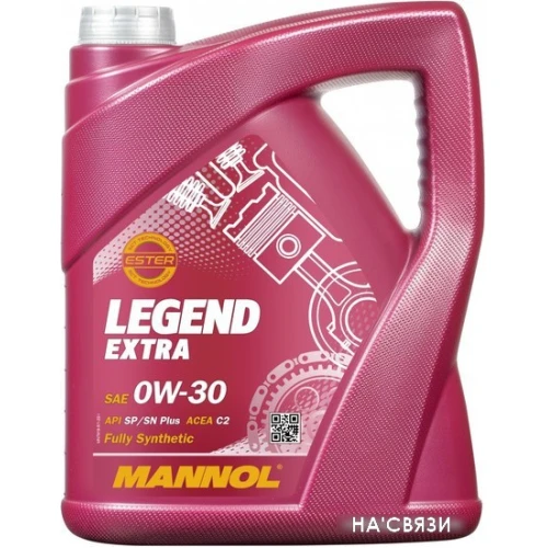 Моторное масло Mannol Legend Extra 0W-30 SN C2/C3 5л