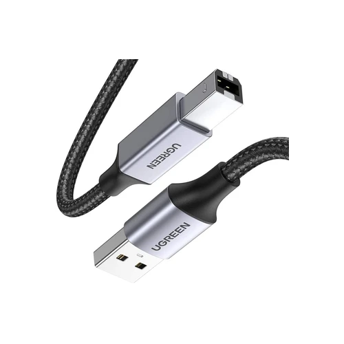 Кабель Ugreen US369 80804 USB Typa-A - USB Type-B (3 м, черный)