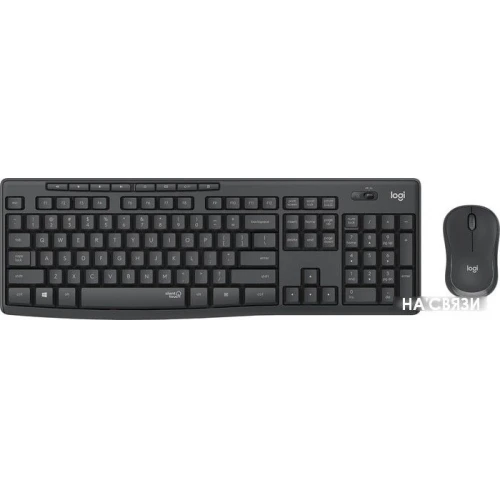 Клавиатура + мышь Logitech MK295 Silent (черный) в интернет-магазине НА'СВЯЗИ