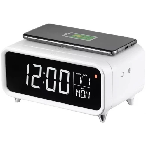 Настольные часы с беспроводной зарядкой Kitfort КТ-3308 в интернет-магазине НА'СВЯЗИ