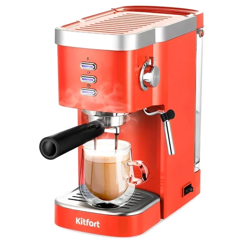 Рожковая помповая кофеварка Kitfort KT-7114-1 в интернет-магазине НА'СВЯЗИ