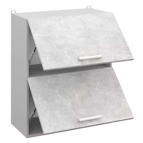 Шкаф навесной СпадарДрэва COMBI ВШ60-2Г (серый бетон)
