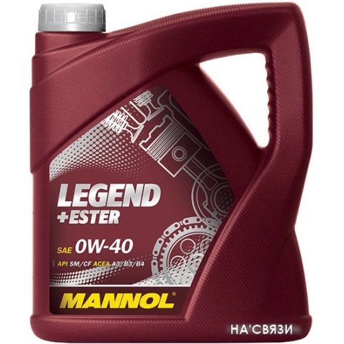 Моторное масло Mannol LEGEND+ESTER 0W-40 4л