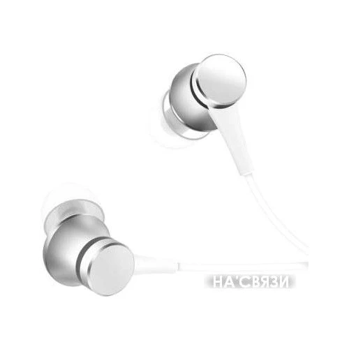 Наушники Xiaomi Mi In-Ear Headphones Basic HSEJ03JY (серебристый)