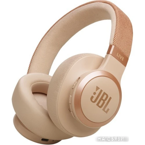 Наушники JBL Live 770NC (бежевый/золотистый)