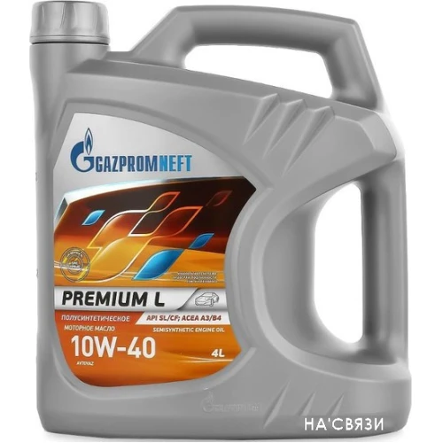 Моторное масло Gazpromneft Premium L 10W-40 4л