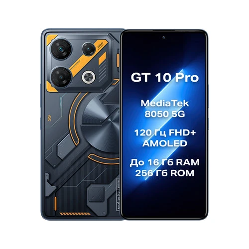 Смартфон Infinix GT 10 Pro X6739 8GB/256GB (синтетический черный) в интернет-магазине НА'СВЯЗИ