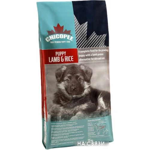 Корм для собак Chicopee Puppy Lamb & Rice 15 кг