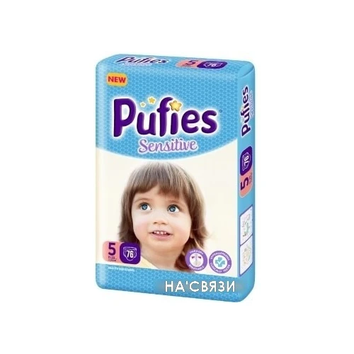 Подгузники Pufies Sensitive Giga 5 Junior (76 шт)