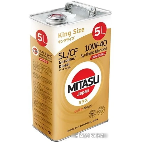 Моторное масло Mitasu MJ-125 10W-40 5л