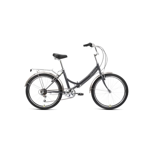 Велосипед Forward Valencia 24 2.0 2022 (темно-серый/зеленый) в интернет-магазине НА'СВЯЗИ