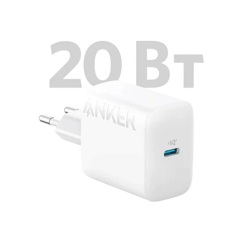 Сетевое зарядное Anker 312 20W USB-C Wall Charger